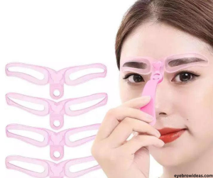eyebrow stencil for professionals